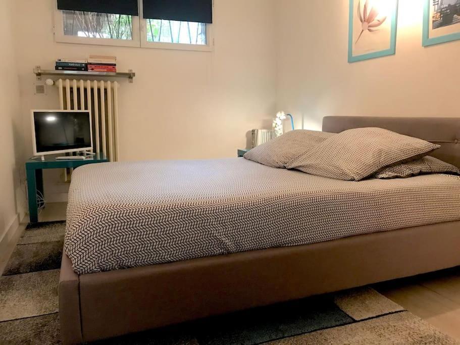 Appartement Cosy, Independant Avec Jardin Meudon Extérieur photo